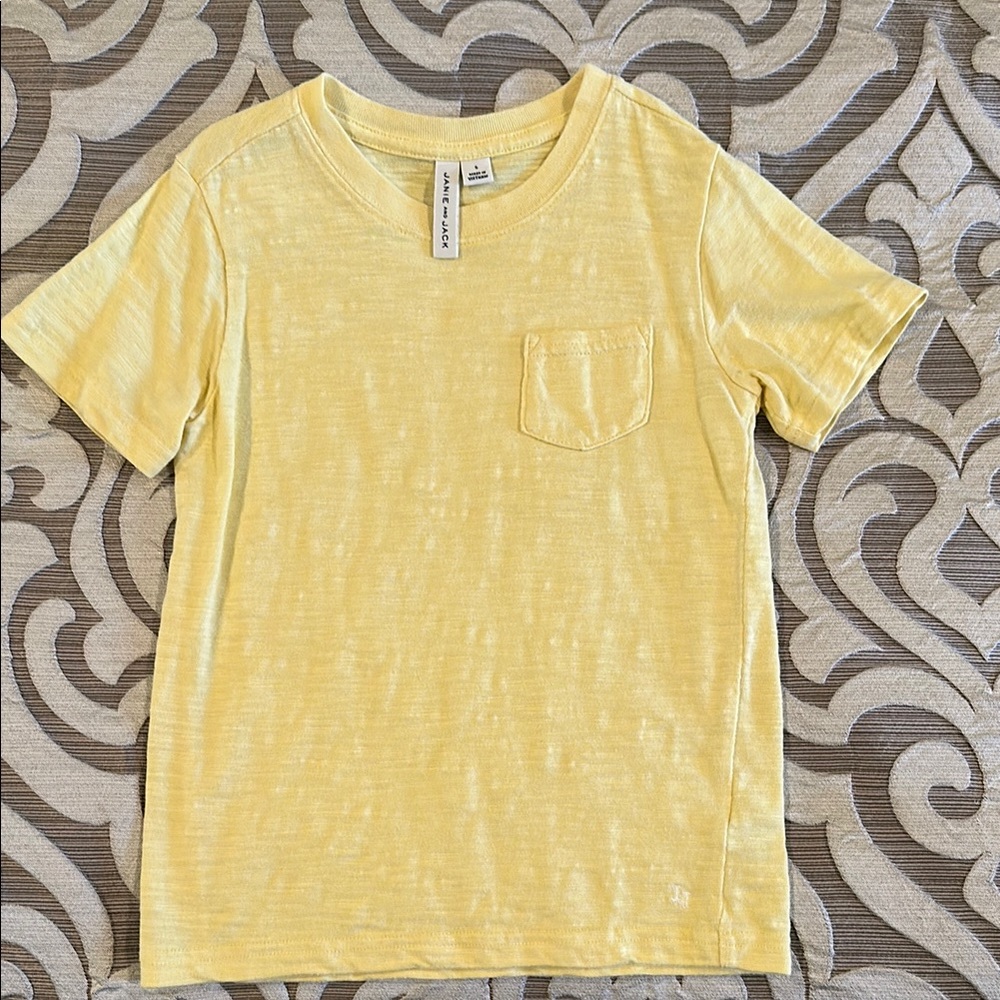 Kids Yellow Shirt - Janie and Jack